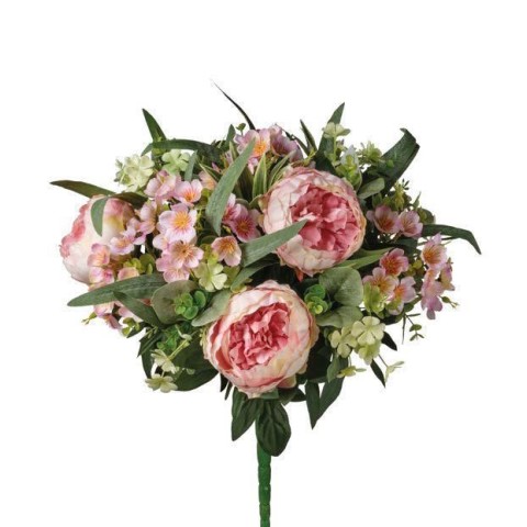 MAZZO PEONIE H55 SALMONE